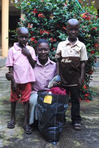 Last week at back to school meeting at CARE Africa.