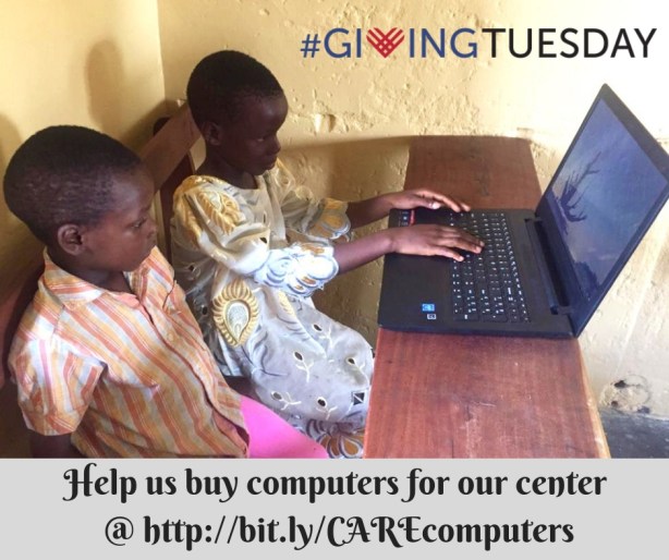 Help us buy computers for our center by visiti